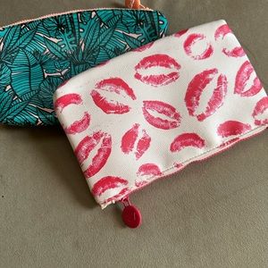 Ipsy cosmetic bags, two. Empty